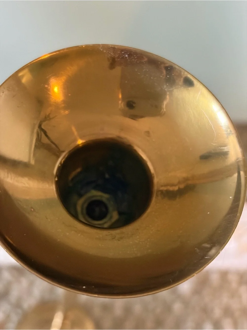 Brass Candle Holders — Set of 2